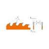 CMT Orange Körfűrészlap elektromos szerszámokhoz univerzális - D125x2,4 d20 Z20 HW